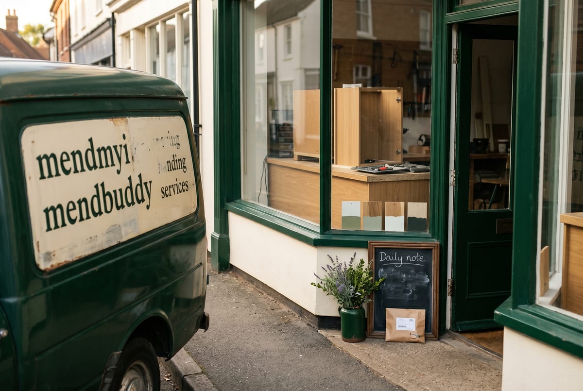 A photorealistic AI image generated for a customer that looks like their actual shop, not stock
