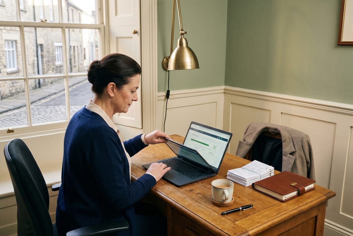 Friday at 5 - practice manager closing the laptop on the UDA queue, the Tabeo deposits already landed