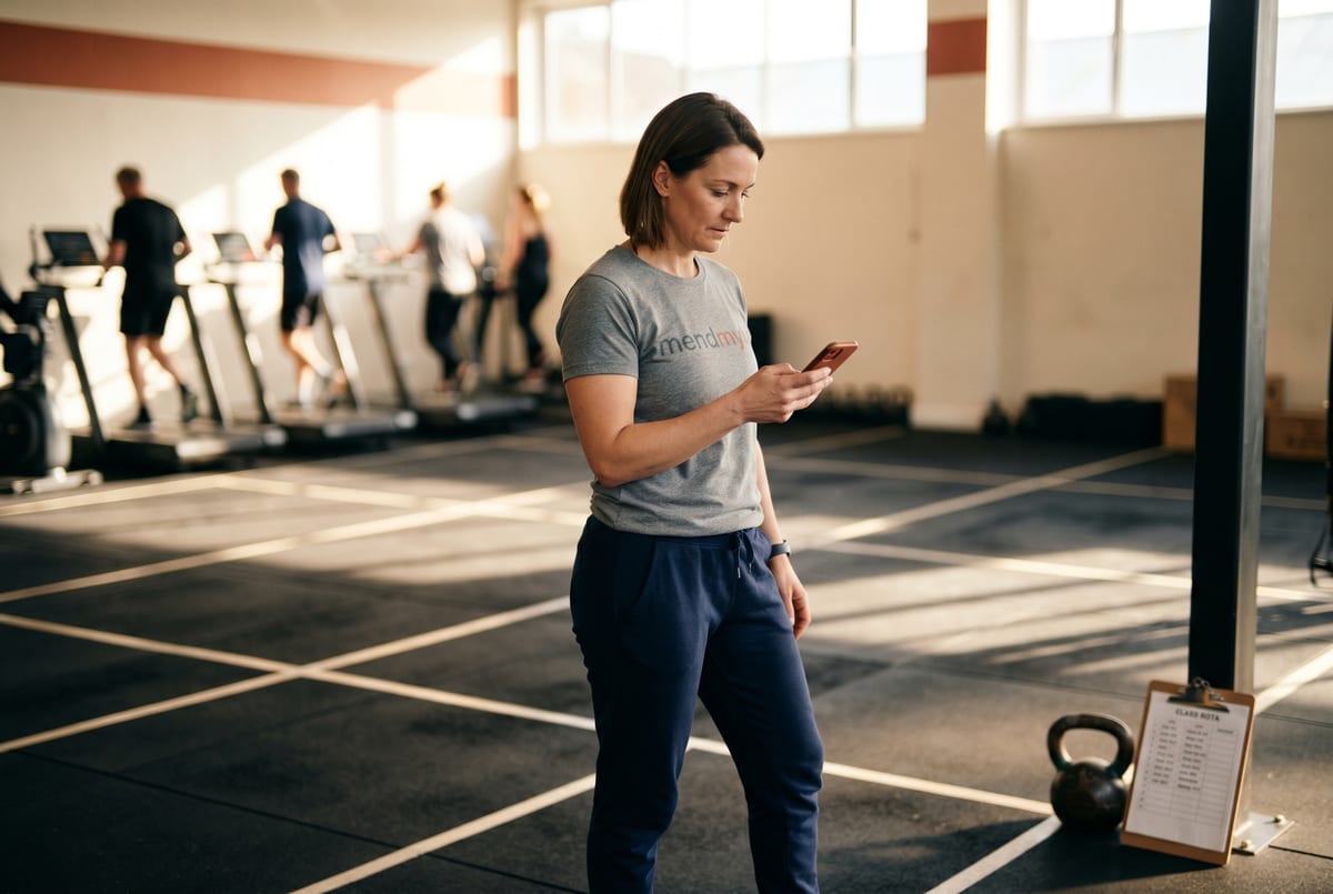 Tuesday-morning gym owner's phone - the five-to-ring-today digest, the failed-DD recovery queue, the lapsed members on autopilot
