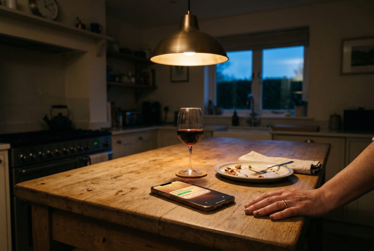 22:15 Saturday - the venue manager's phone in her kitchen, a wedding enquiry just landed, the agent has already replied