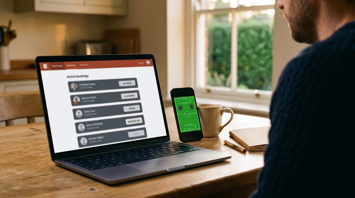The Saturday-night dashboard - every booking, every next step, six minutes