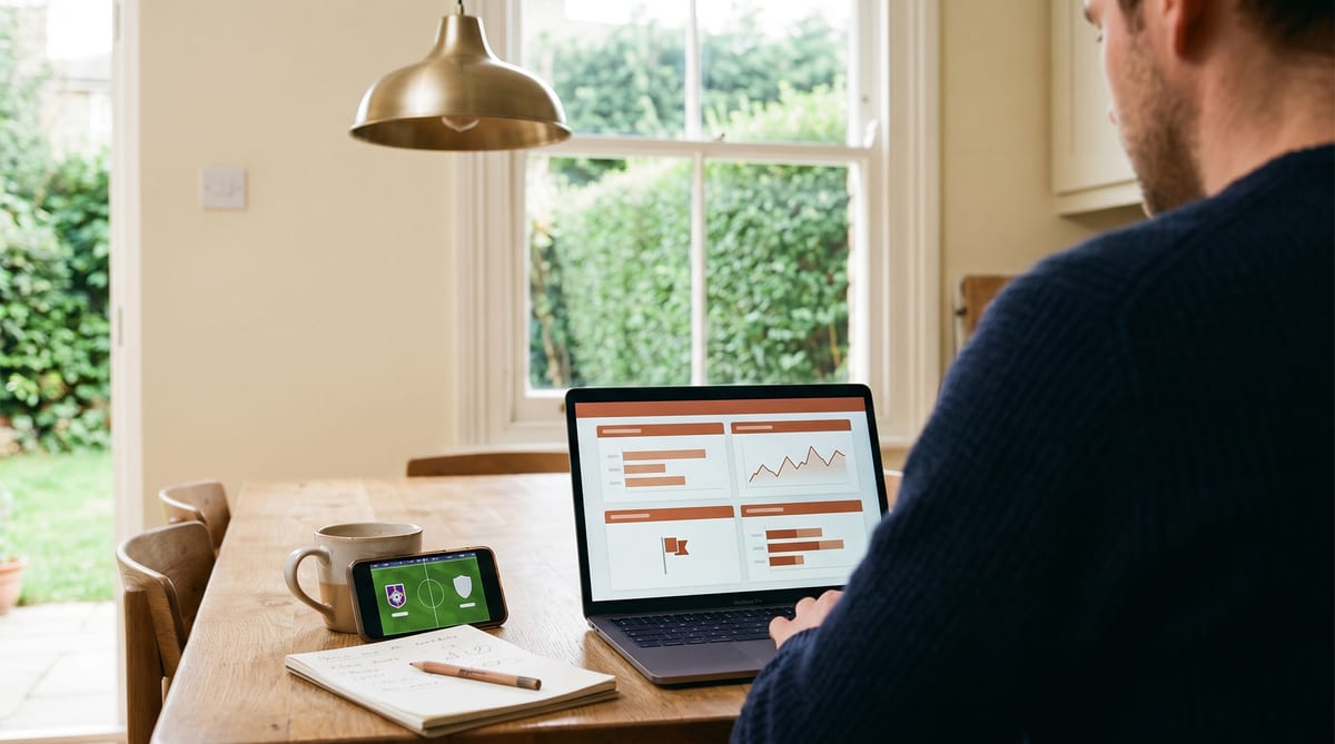 The Sunday-evening dashboard - nine minutes, the four questions answered