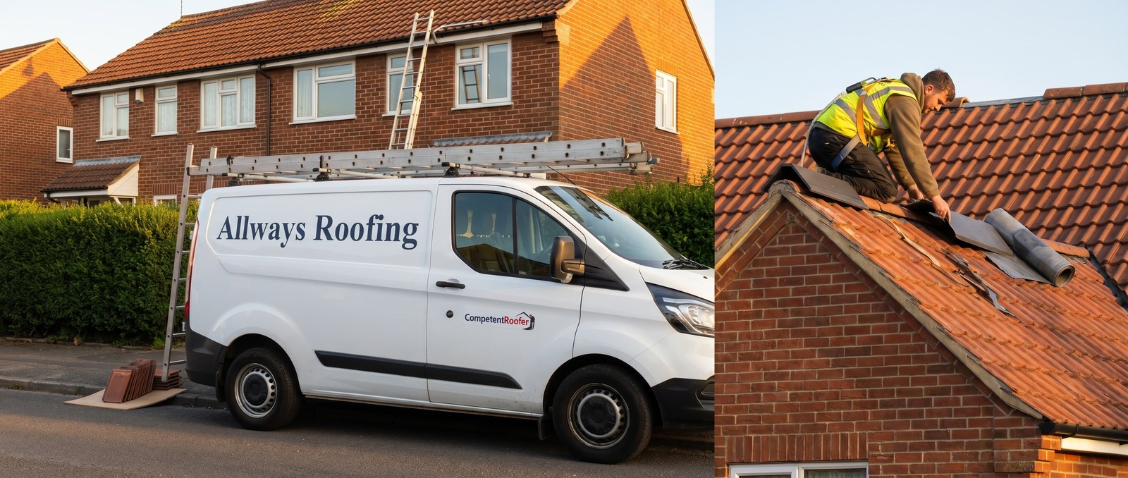 Hero image for the Allways Roofing case study