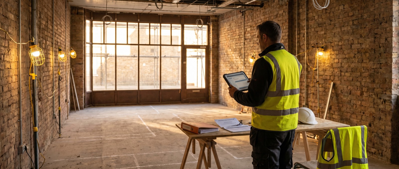 Hero image for UK commercial fit-out builders