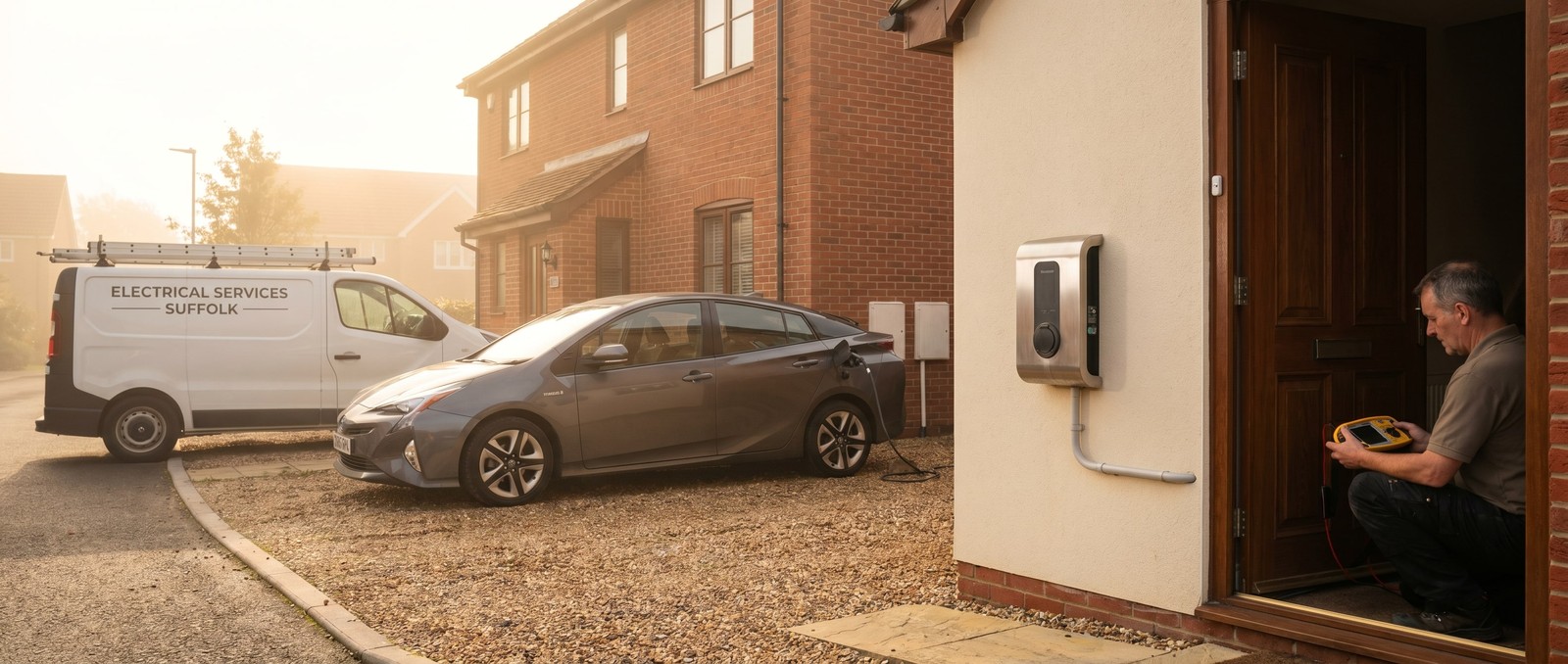 Hero image for UK EV charge-point installers