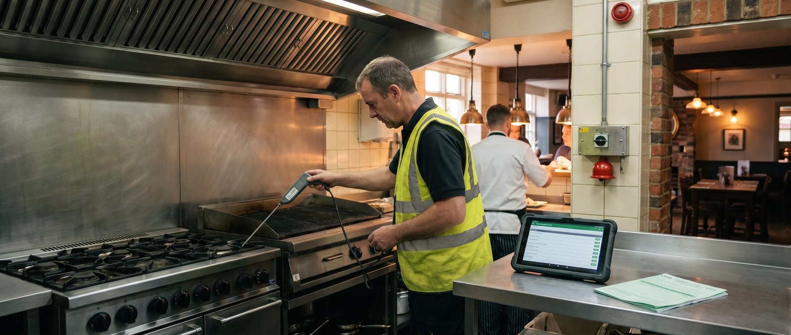 Hero image for UK commercial-catering gas engineers