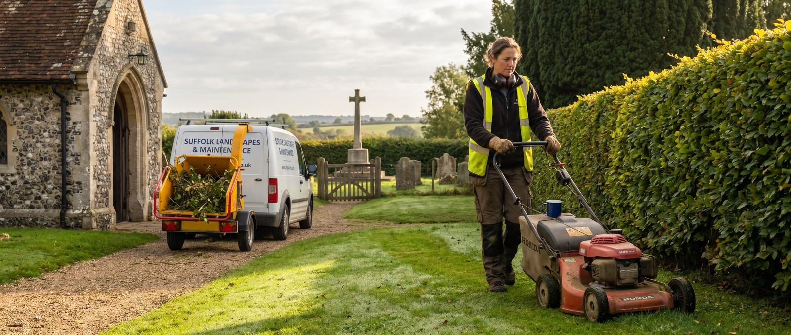 Hero image for UK landscapers, gardeners, and tree surgeons